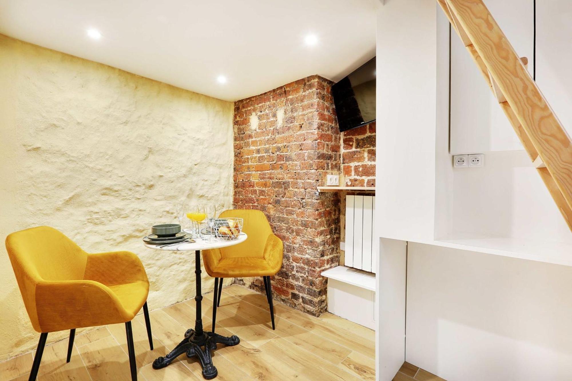 Cosy Studio In Montorgueil Appartement Parijs Buitenkant foto